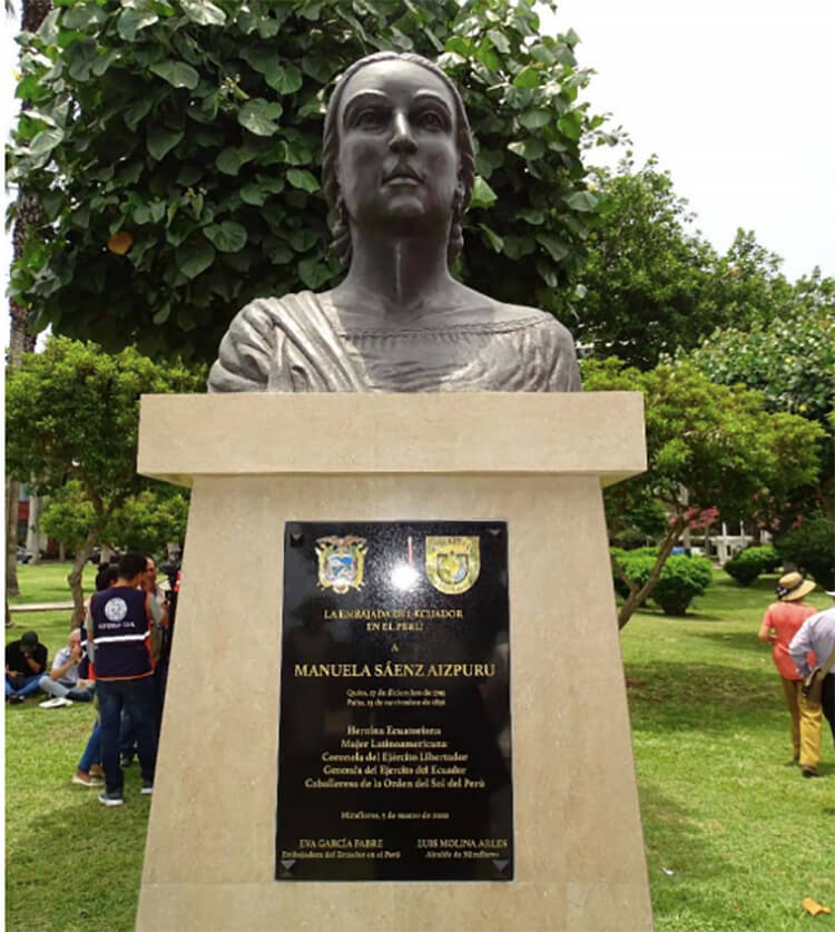 homenaje-manuela-saenz-peru-